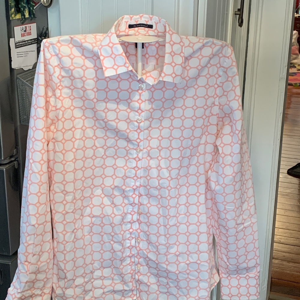 Lands End no iron‎ supima cotton button down. Maybe worn once
